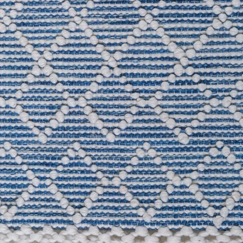 Natur(Look) Teppiche-Webteppich Lennos 160 x 230 cm Blau
