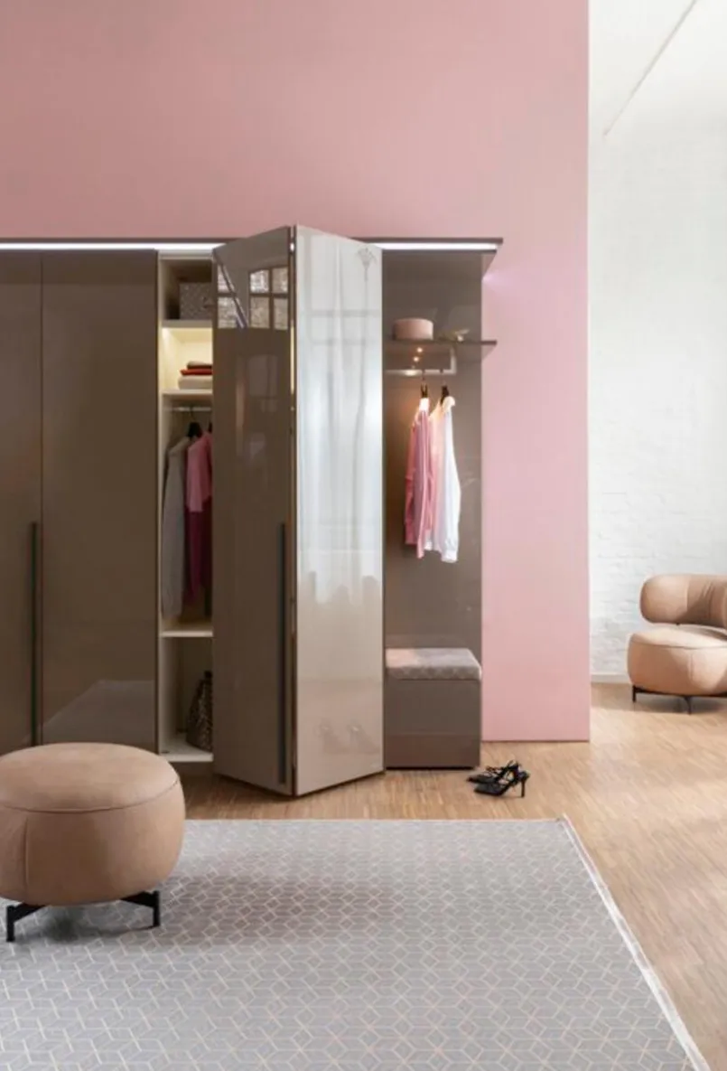JOOP! Moderne Teppiche-Webteppich Metric 140 x 200 cm Taupe