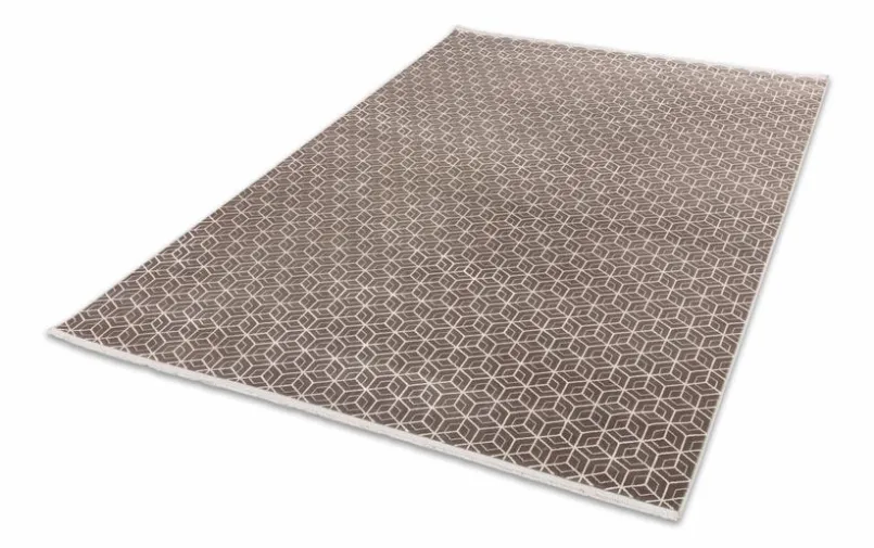 JOOP! Moderne Teppiche-Webteppich Metric 140 x 200 cm Taupe