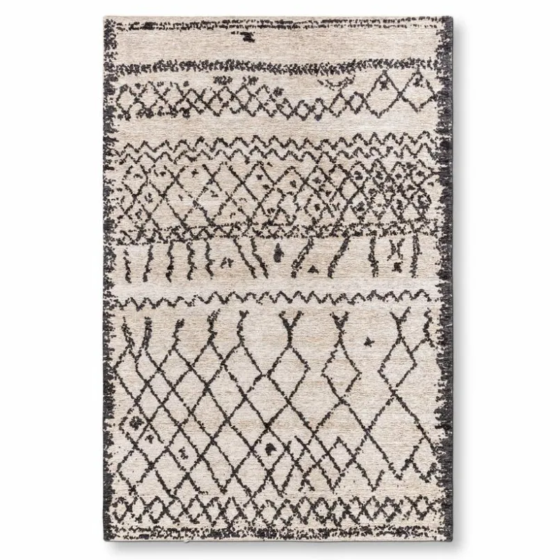 Natur(Look) Teppiche|Moderne Teppiche-Webteppich Moroccan 170 x 240 cm Beige