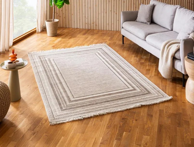 Natur(Look) Teppiche-Webteppich Oslo 160 x 230 cm Beige