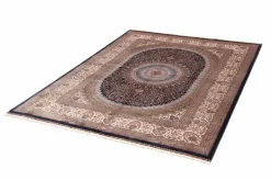 Orient-Teppiche| Webteppich Pur 67 x 190 cm Schwarz