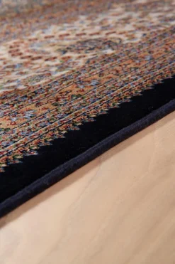 Orient-Teppiche| Webteppich Pur 67 x 190 cm Schwarz