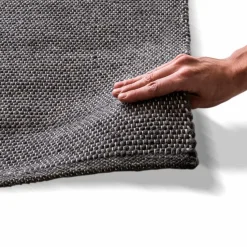 TISCA Natur(Look) Teppiche-Webteppich Respect Pain 200 x 300 cm Schwarz