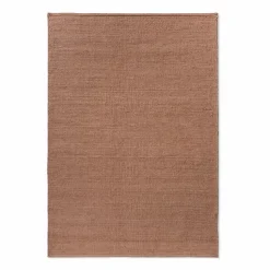 TISCA Natur(Look) Teppiche-Webteppich Respect Plain 140 x 200 cm Hellbraun