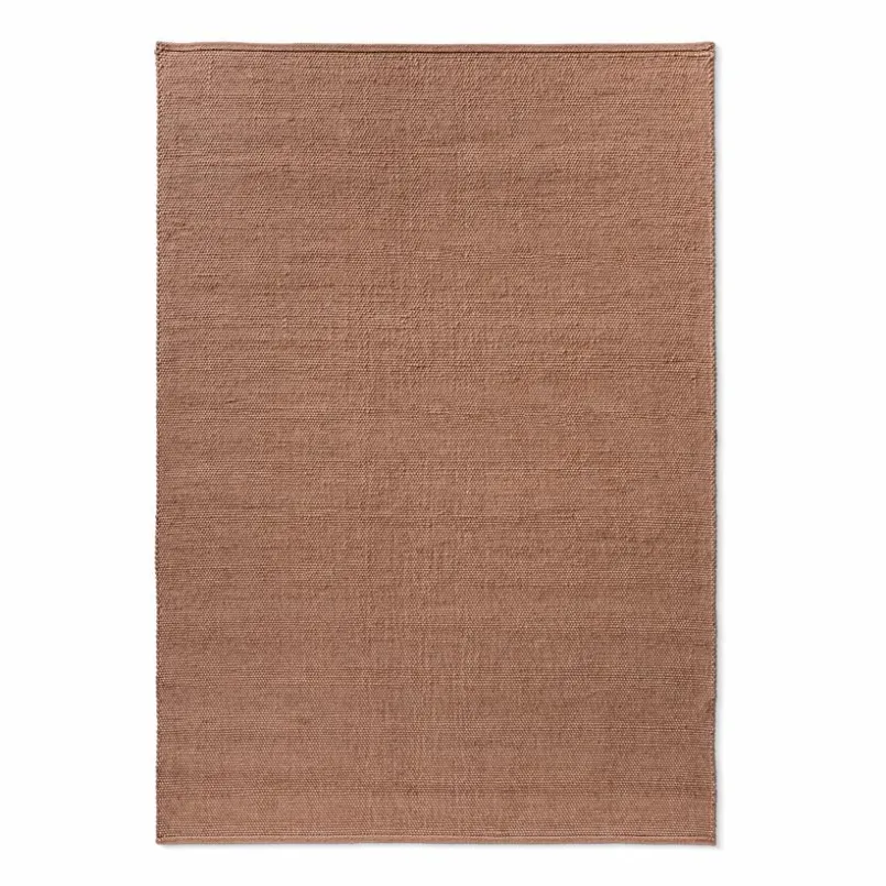 TISCA Natur(Look) Teppiche-Webteppich Respect Plain 140 x 200 cm Hellbraun