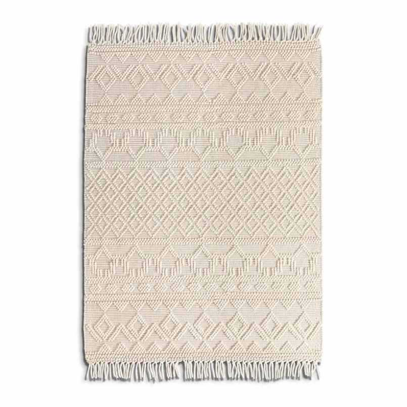 Webteppich Tassels 170 x 230 cm< Outlet