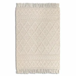 Webteppich Tassels 140 x 190 cm< Outlet