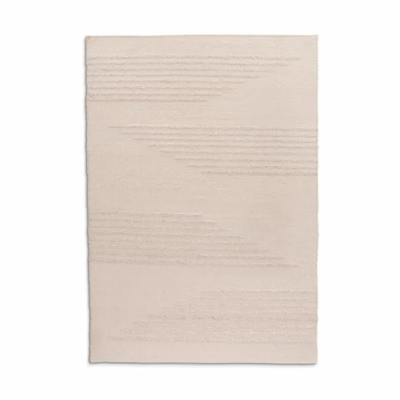 Natur(Look) Teppiche|Allgäuer Teppichmanufaktur Webteppich Alpina Design III 200x300cm Beige