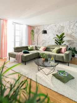 Natur(Look) Teppiche|Allgäuer Teppichmanufaktur Webteppich Alpina Look 200 x 300 cm Creme