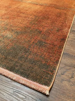 Moderne Teppiche-Webteppich Besancon Limite 290 x 390 cm Orange