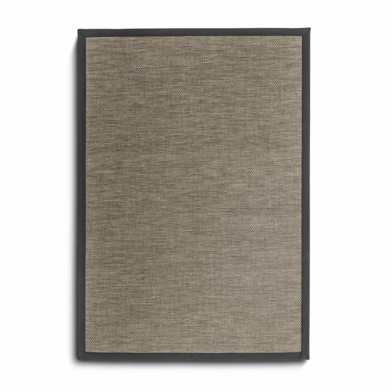 Natur(Look) Teppiche-Webteppich Junior Minos 190 x 280 cm Anthrazit