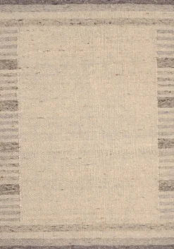 TISCA Natur(Look) Teppiche-Webteppich Loft 170 x 240 cm Grau