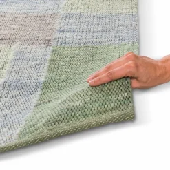 TISCA Natur(Look) Teppiche-Webteppich Loft 170 x 240 cm Grün