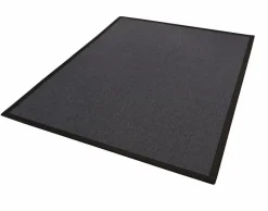 Dekowe Natur(Look) Teppiche-Webteppich Naturino Rips 80 x 150 cm Schwarz