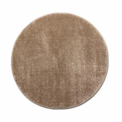 Moderne Teppiche-Webteppich Pace Ø 200 cm Cappuccino