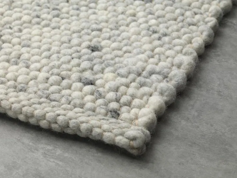 Paulig Teppiche Natur(Look) Teppiche-Webteppich Salsa Base 200 x 250 cm Grau