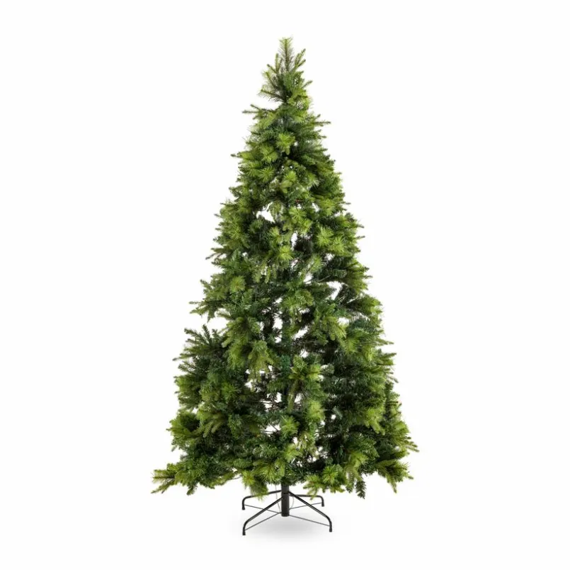Für Den Weihnachtsbaum|Grünpflanzen-Weihnachtsbaum mit LED 225 cm Grün
