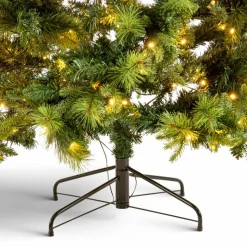 Für Den Weihnachtsbaum|Grünpflanzen-Weihnachtsbaum mit LED 225 cm Grün