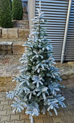 Für Den Weihnachtsbaum-Weihnachtsbaum Schnee 240 cm Grün