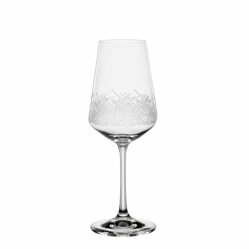 BOHEMIA Cristal Gläser-Weinglas Trés Chic 350 ml Klar