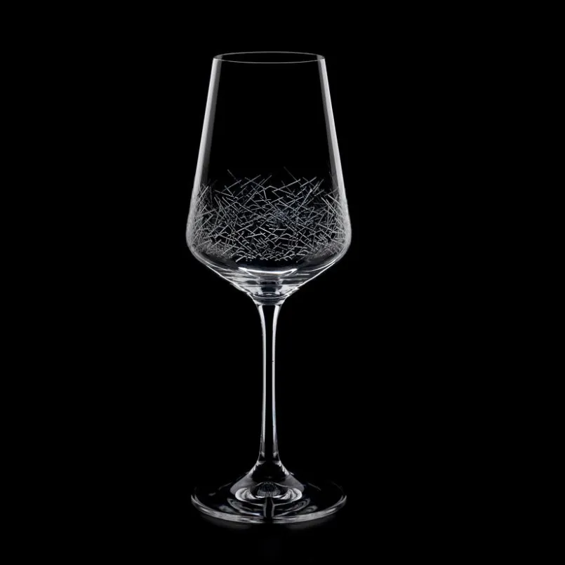 BOHEMIA Cristal Gläser-Weinglas Trés Chic 350 ml Klar