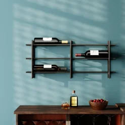 Regale|Regale|KARE DESIGN Weinregal Cape Twon Schwarz