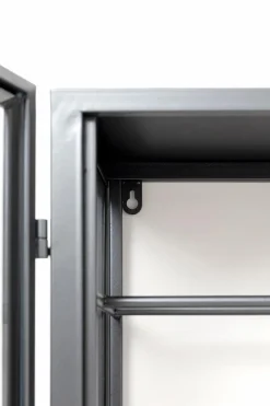 KARE DESIGN Vitrinen|Regale-Weinregal Porto Schwarz