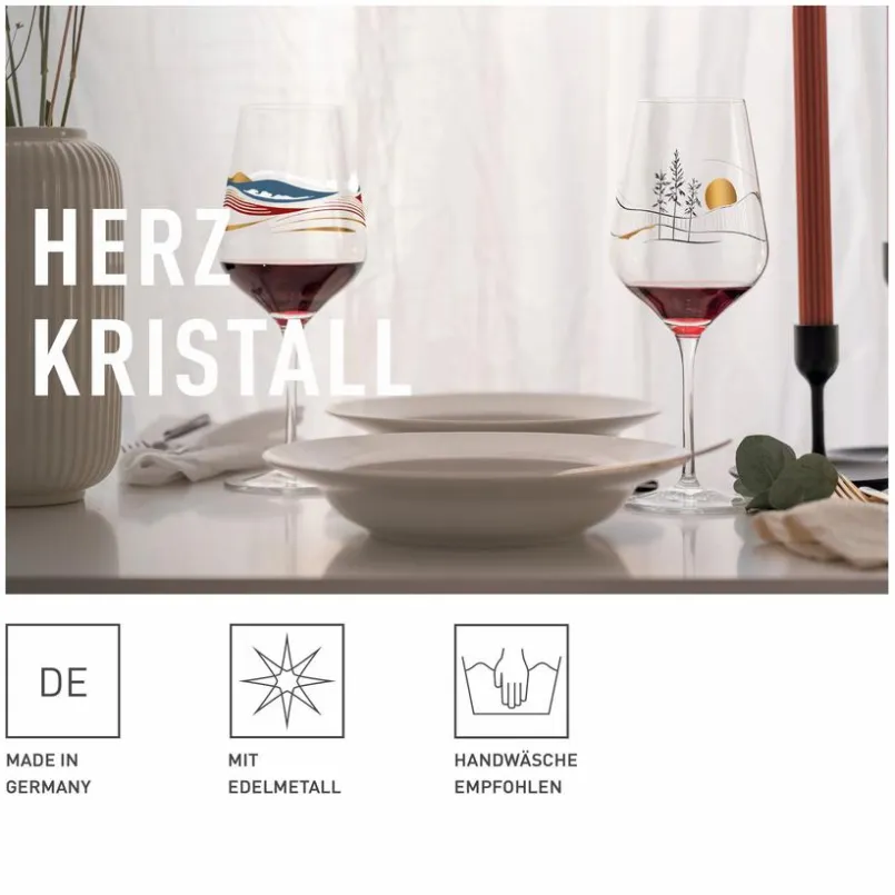 Weißweinglas Herzkristall 380 ml<Ritzenhoff Best