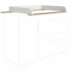 Wickelkommoden|Wickelkommoden|Paidi Wickelaufsatz Enie Off White