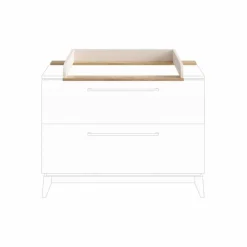 Wickelkommoden|Wickelkommoden|Paidi Wickelaufsatz Stiene Cashmere-Beige