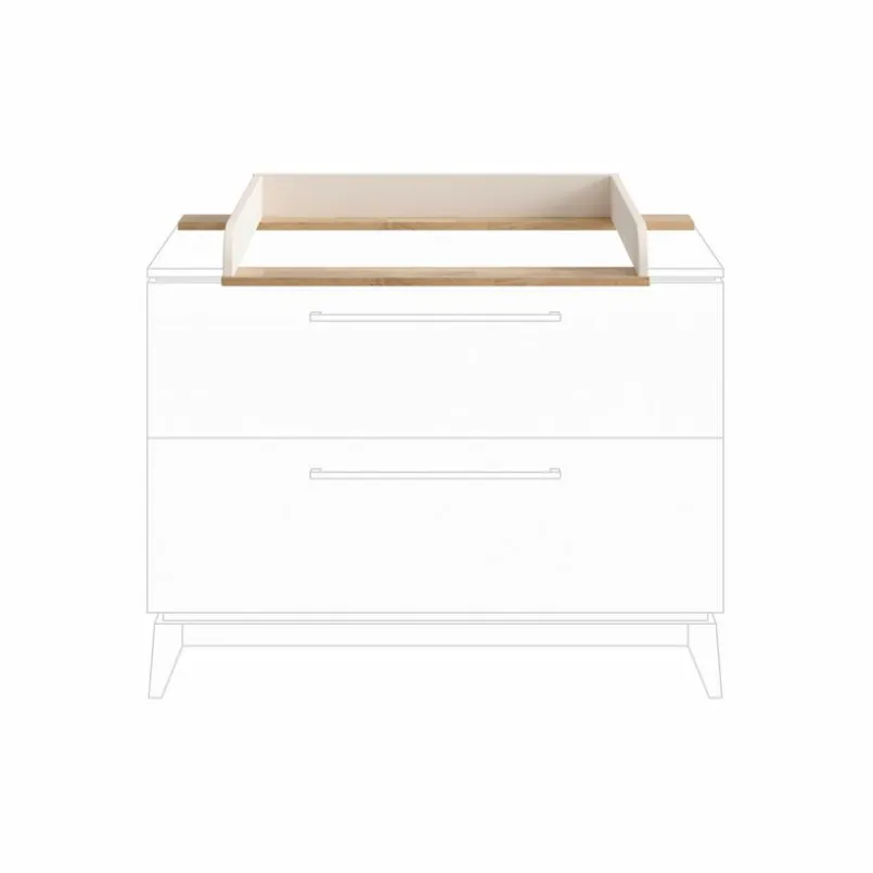 Wickelkommoden|Wickelkommoden|Paidi Wickelaufsatz Stiene Cashmere-Beige