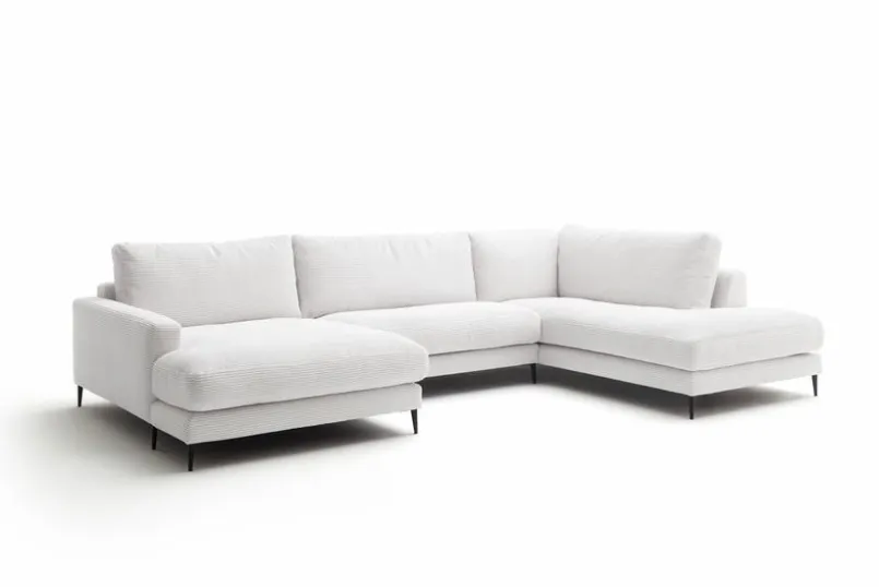 Sormani Sofas & Couches-Wohnlandschaft Florenz Snow