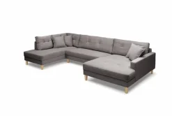 BOOOM Sofas & Couches-Wohnlandschaft Donna Ash