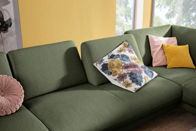 Sofas & Couches|Segmüller Werkstätten Wohnlandschaft Mara Grün