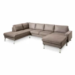 Sormani Sofas & Couches-Wohnlandschaft Rom Anthrazit