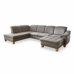 ComfortPlan Sofas & Couches-Wohnlandschaft Sölden Platin