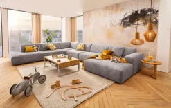 Sofas & Couches|CASEDO Wohnlandschaft Valencia Grey