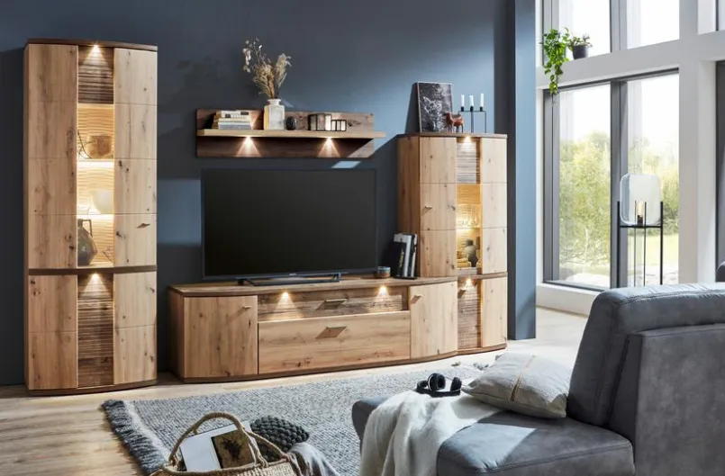 Wohnwand Cabana 4tlg.<IDEAL Wohnen Best