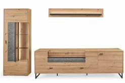 set one by Musterring Wohnwände & Tv-Lowboards-Wohnwand Deltona Eiche Artisan