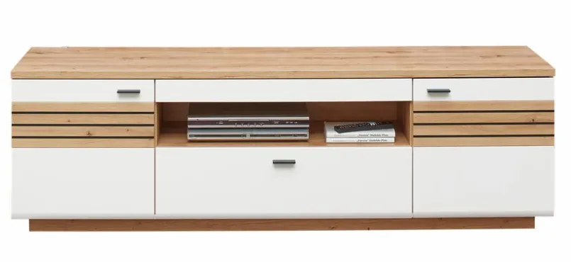 Wohnwände & Tv-Lowboards|Wohnconcept Wohnwand Duron Weiß