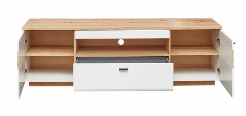 Wohnwände & Tv-Lowboards|Wohnconcept Wohnwand Duron Weiß