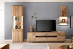 Wohnwände & Tv-Lowboards-Wohnwand Salvador Balkeneiche