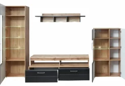 Wohnwände & Tv-Lowboards|Innostyle Wohnwand Sonate Schwarz