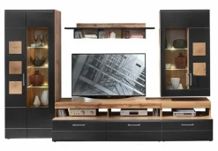 Wohnwände & Tv-Lowboards|Innostyle Wohnwand Sonate Schwarz