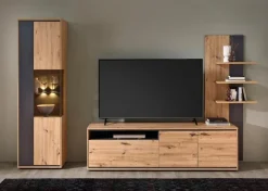 Wohnconcept Wohnwände & Tv-Lowboards-Wohnwand Estoril I Artisan-Eiche