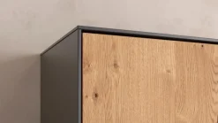 CASEDO Wohnwände & Tv-Lowboards-Wohnwand Linares Schiefer