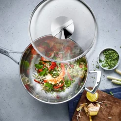 Wok mit Glasdeckel 36 cm<WMF Outlet