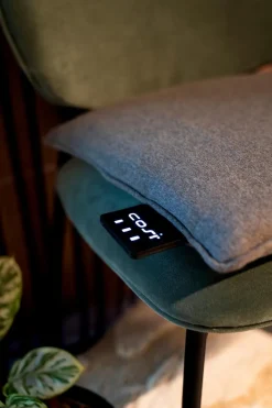 Gartenstuhl-Auflagen-Wärmekissen Cosipillow Seat S Grau
