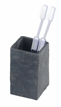 Zahnputzbecher Slate Rock<WENKO Hot
